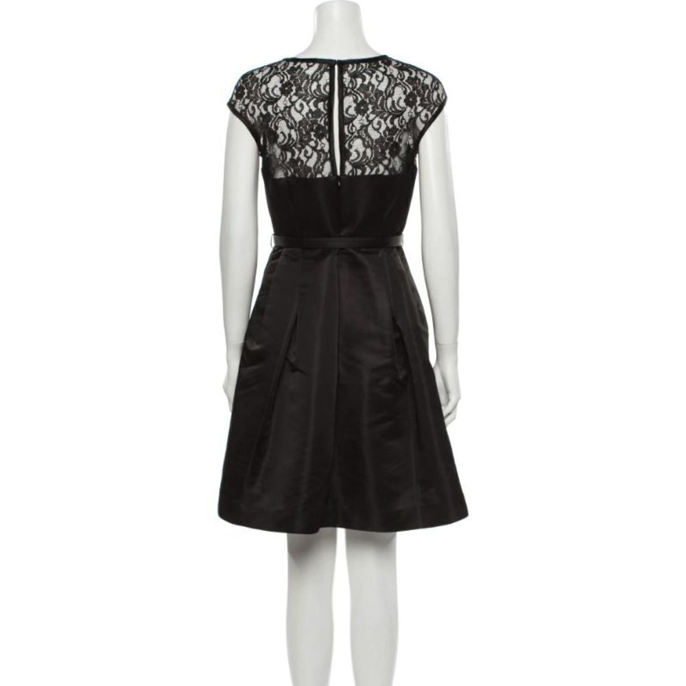 THEIA Lace Pattern Mini Dress - Picture 3 of 13